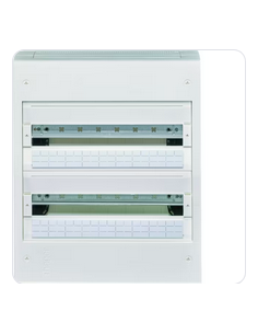 Coffret vega largeur 18 modules hauteur 2 rangées HAGER VB218A 2
