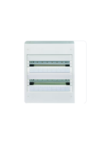 Coffret vega largeur 18 modules 2 rangées HAGER VB218A