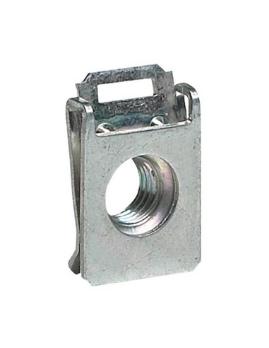 Clips-écrou pour vis M6 pour bati d'armoire et traverses perforées LEGRAND 047712