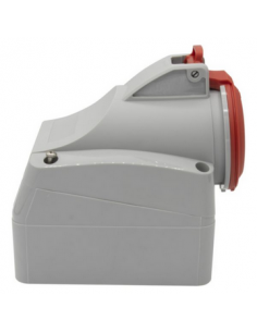 Prise saillie fixe P17 IP44 16A de 380V à 415V 3P+N+T LEGRAND 555159 2