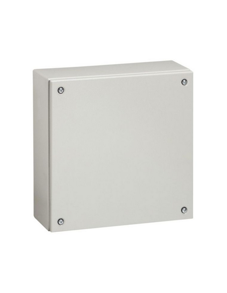 Boîtier industriel Atlantic métal carré IP66 IK10 300x300x120mm RAL7035 LEGRAND 035608