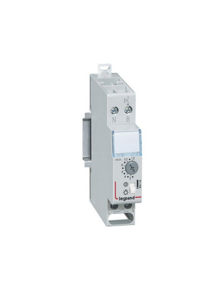 Minuterie modulaire multifonction 230V~ 50Hz et 60Hz sortie 16A 250V~ 1 module LEGRAND 004704