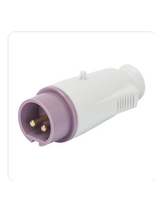 Fiche mobile Droite 2 Pôles 16A 24V S.R. GEWISS GW60064 2