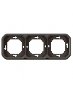 Plaque support 3 postes...