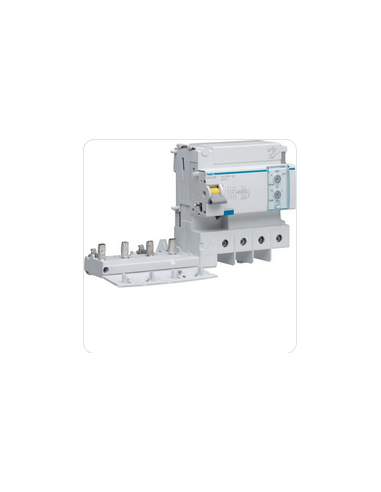 Bloc différentiel 4 Pôles 125A 30mA type AC HAGER BDC480E