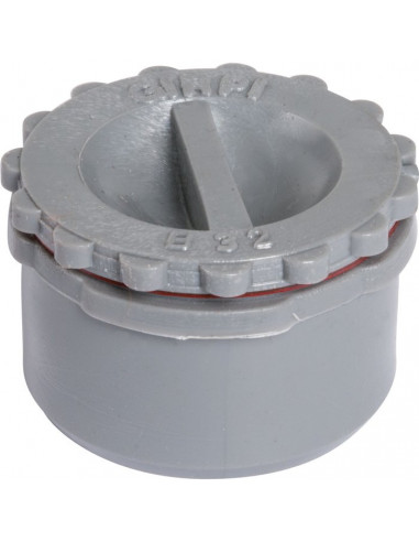 Bouchon de visite PVC Dégorgement D.100mm GIRPI XTV100_C18