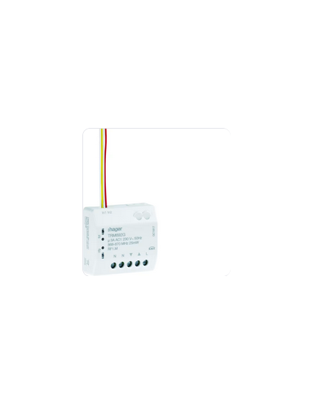 1 sortie volet roulant avec 2 entrées KNX radio HAGER TRM692G