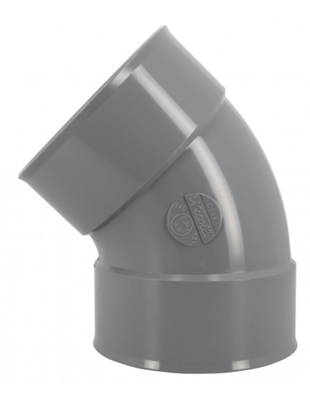 Coude 45° Femelle-Femelle D.140mm NICOLL CY44