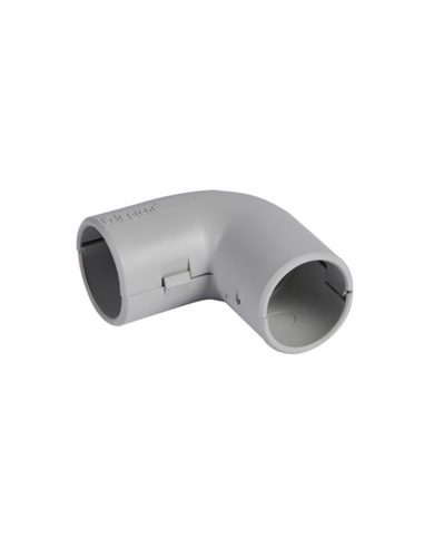 Coude équerre 90° IP40 Ø25mm gris RAL7035 LEGRAND 651613