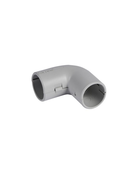 Coude équerre 90° IP40 Ø25mm gris RAL7035 LEGRAND 651613