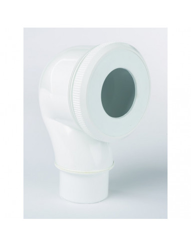 Pipe WC Sortie verticale de Ø 85 à 107mm NICOLL CWP38