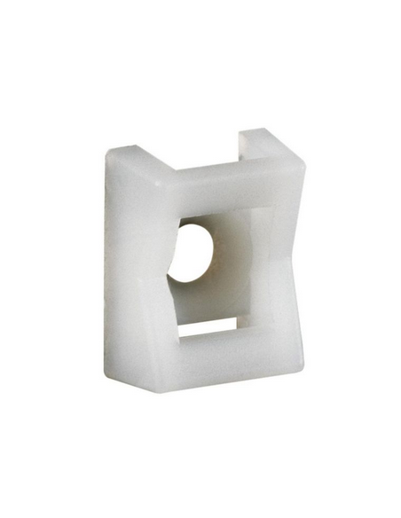 100 Embases à visser incolore Colring pour colliers largeur 9mm maxi LEGRAND 032072