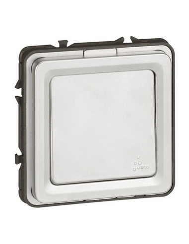 Poussoir inverseur NO-NF 6A 230V~ Soliroc IK10 IP55 LEGRAND 077841