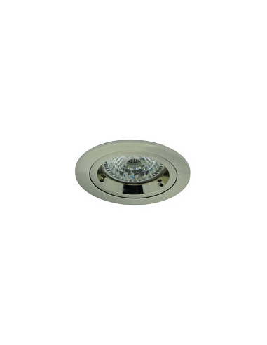 SPOT ENCASTRE MERCURE MBF NF IP65 6W 120° 3000K DIM ACIER BROSSE AEROSPOT 282623