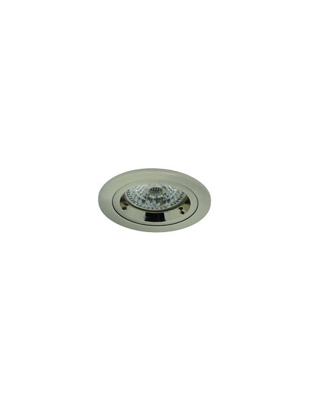 SPOT ENCASTRE MERCURE MBF NF IP65 6W 120° 3000K DIM ACIER BROSSE AEROSPOT 282623