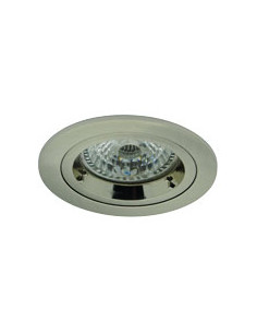 SPOT ENCASTRE MERCURE MBF NF IP65 6W 120° 4000K DIM ACIER BROSSE AEROSPOT 282633 2