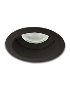 SPOT ENCASTRE MERCURE MBF NF BASSE LUMINANCE 6W SLI DIM 3K NOIR AEROSPOT 284026 2