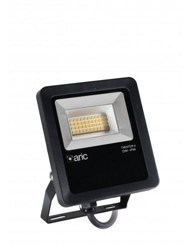PROJECTEUR TWISTER 4 noir 23W 4000K IP66 IK08 3570lm 90° 50000h ARIC 51679