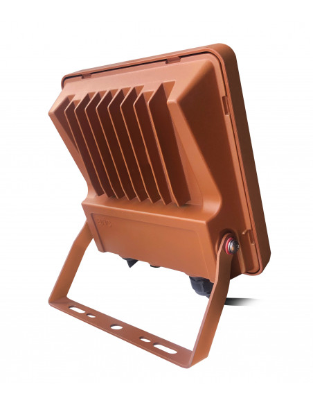 PROJECTEUR TWISTER 4 corten 3CCT 23-38W IP66 IK08 2200K/3000K/4000K 38W 5700lm 90° 50000h ARIC 51685