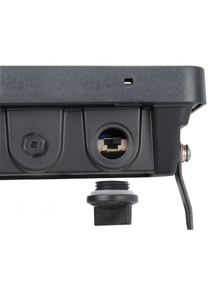 PROJECTEUR TWISTER 4 noir 23W 3CCT IP66 IK08 2200K/3000K/4000K 3570lm 90° 50000h ARIC 51686
