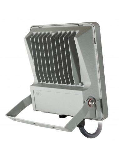 PROJECTEUR TWISTER 4 SENSOR gris 60W 3CCT IP66 IK08 2200K/3000K/4000K 8400lm 90° 50000h ARIC 51692