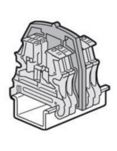 Cloison de séparation pour blocs de jonction à vis viking 3 avec 2 étages LEGRAND 037563