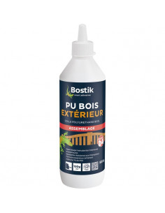 Colle polyuréthane 500 g pour extérieur Bois PU 500G BOSTIK 30610777 2
