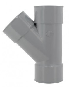 Culotte à 45° Femelle-Femelle D.80mm NICOLL BR144 2