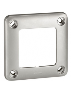 Plaque 1 poste Soliroc IK10 LEGRAND 077851