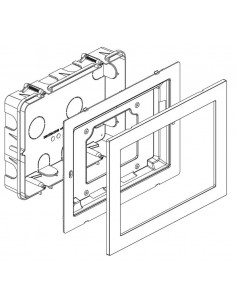 Boite encastrement moniteur note 2 ou moniteur 7" URMET 1723/60 2