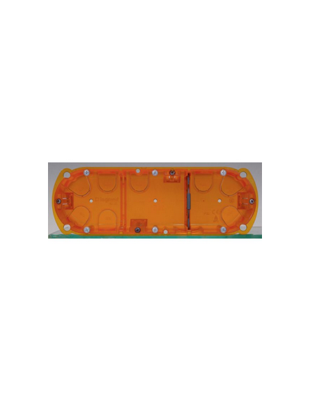 Boîte Batibox multi-matériaux 3 postes ou 6 à 8 modules utilisation verticale ou horizontale profondeur 50mm LEGRAND 080123