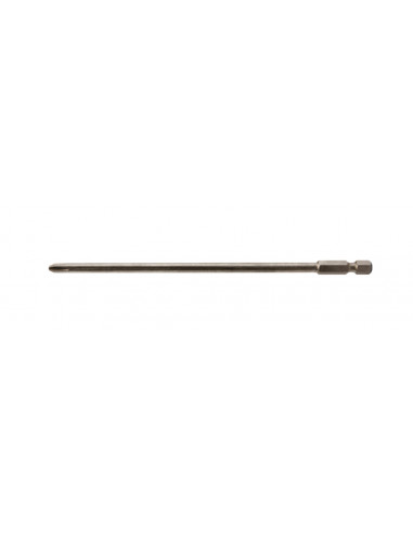 3 Embouts longs 157 mm PHILLIPS (Ph2) Ø 5 mm Hexa 1/4'' MAKITA P-67795