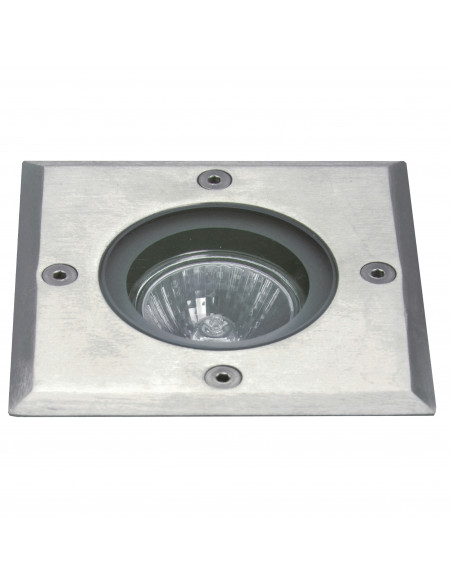 Encastré au sol BORA Square IP67 GU10 4.50W Acier inoxydable NOVOLUX LIGHTING 037B-G21X1A-30