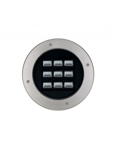 Encastré au sol MALVA Asymmetric IP67 Dali LED COB 26W 3670lm CRI80 4000K 25º Acier inoxydable NOVOLUX 1023E-L3325B3D-30