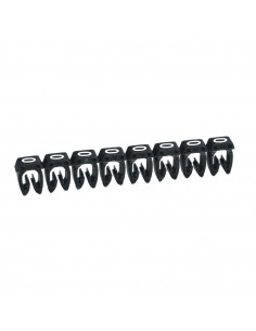 1200 Repères CAB 3 pour filerie 1,5mm² à 2,5mm² avec chiffre 0 noir LEGRAND 038220