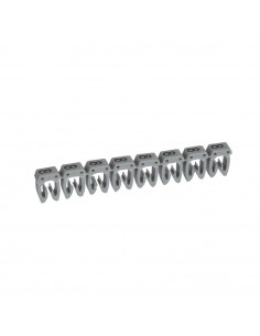300 Repères CAB 3 pour filerie 1,5mm² à 2,5mm² avec chiffre 8 gris LEGRAND 038228