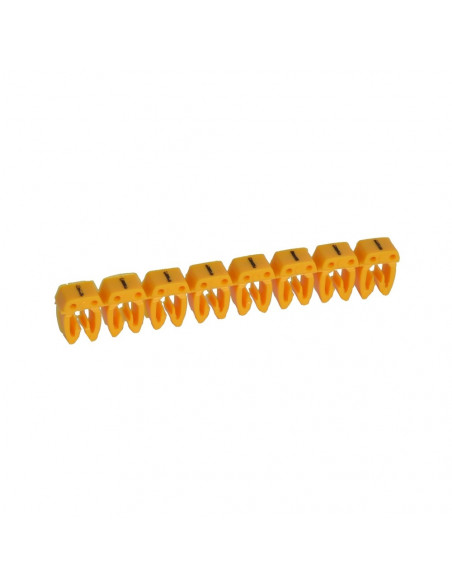 300 Repères CAB 3 pour filerie 1,5mm² à 2,5mm² avec signe conventionnel moins LEGRAND 038283