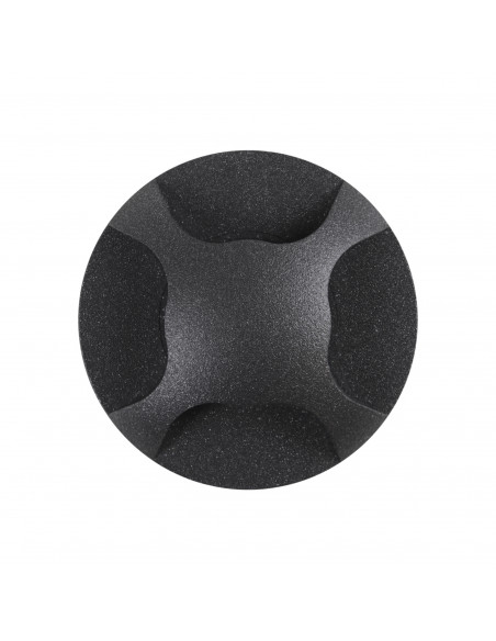 Encastré de sol 4 émissions GARDA IP67 LED SMD 6W 690lm 81lm CRI80 2700K Antracita NOVOLUX LIGHTING 1070F-L3006FX0-04