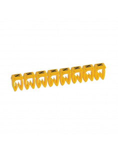 300 Repères CAB 3 pour filerie 4mm² à 6mm² avec lettre majuscule N LEGRAND 038373