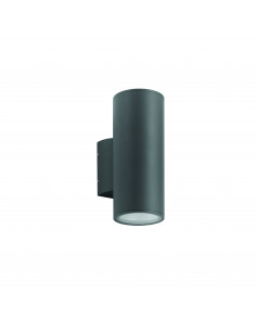 Applique BUIT D108 IP65 LED COB 2x12W 1260lm 855lm CRI80 3000K 12º 12º up-down Anthracite NOVOLUX LIGHTING 1084D-L3126A10-04