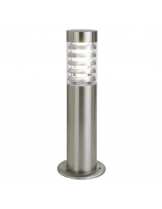 Borne GALERNA IP44 E27 18W 450mm Acier inoxydable NOVOLUX LIGHTING 117B-G05X1A-30 2