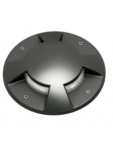 Sol encastré 3 d'émission SURI BIG IP67 LED SMD 6W 800lm CRI80 3000K Anthracite NOVOLUX LIGHTING 303C-L0106A-04