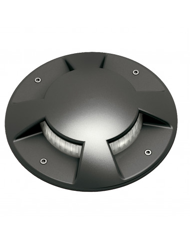 Sol encastré 3 d'émission SURI BIG IP67 LED SMD 6W 800lm CRI80 4000K Anthracite NOVOLUX LIGHTING 303C-L0206A-04