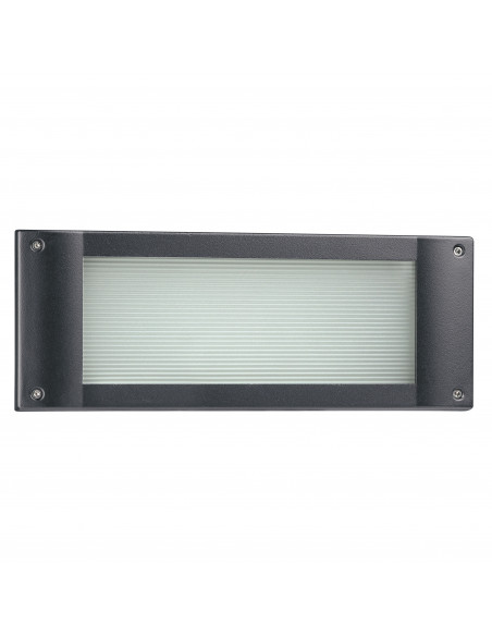 Encastré mural DUBLIN IP54 E27 42W Anthracite NOVOLUX LIGHTING 401B-G05X1A-04