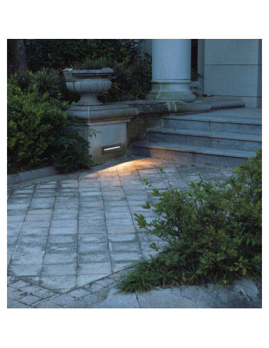 Encastré mural AMBERES IP65 LED SMD 9W 760lm CRI80 3000K 42º Anthracite NOVOLUX LIGHTING 643A-L0109A-04
