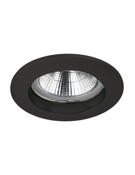Plafonnier encastré NIX Fixed Round GU10 50W Noir NOVOLUX LIGHTING 780A-G42X1B-02