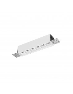 Plafond trimless SIGMA LED SMD 6W 772lm 649lm CRI90 2700K 48º Blanc Blanc NOVOLUX LIGHTING 809F-L3806B40-01-01