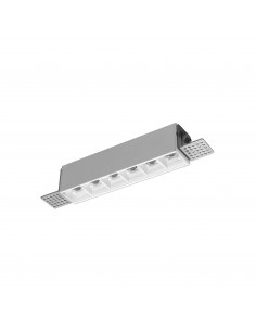 Plafond trimless SIGMA LED SMD 6W 849lm 714lm CRI90 4000K 48º Gris Blanc NOVOLUX LIGHTING 809F-L4006B40-03-01