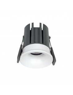 Plafonnier encastré JANO IP65 Dali LED COB 7.50W 840lm 601lm CRI90 2700K 36º Blanc NOVOLUX LIGHTING 818C-L3808B3D-01