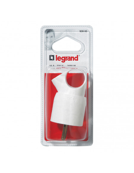 FICHE 2P+T FR ANNEAU BLANC LEGRAND 093903